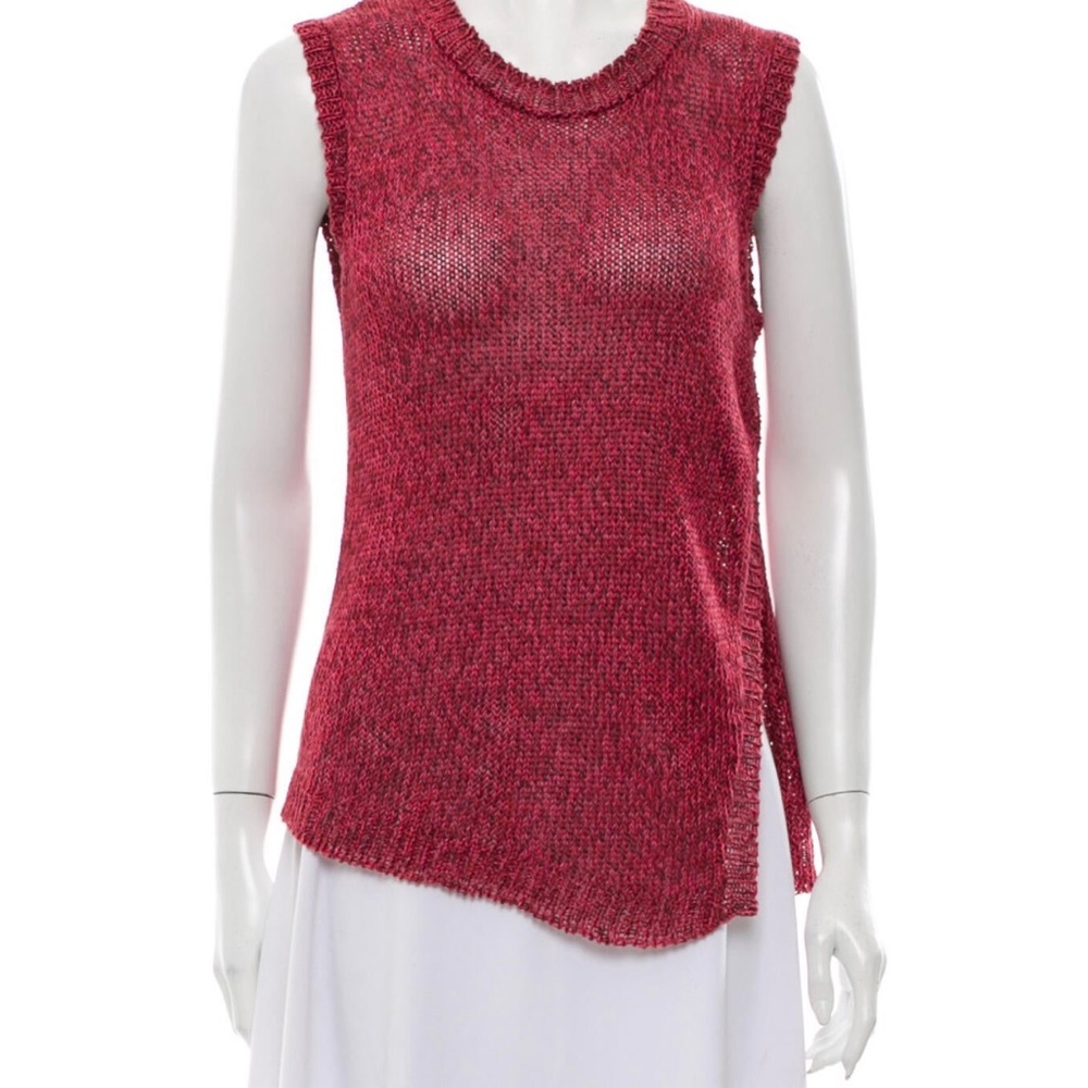 Jenni Kayne Linen Scoop Neck Sweater
